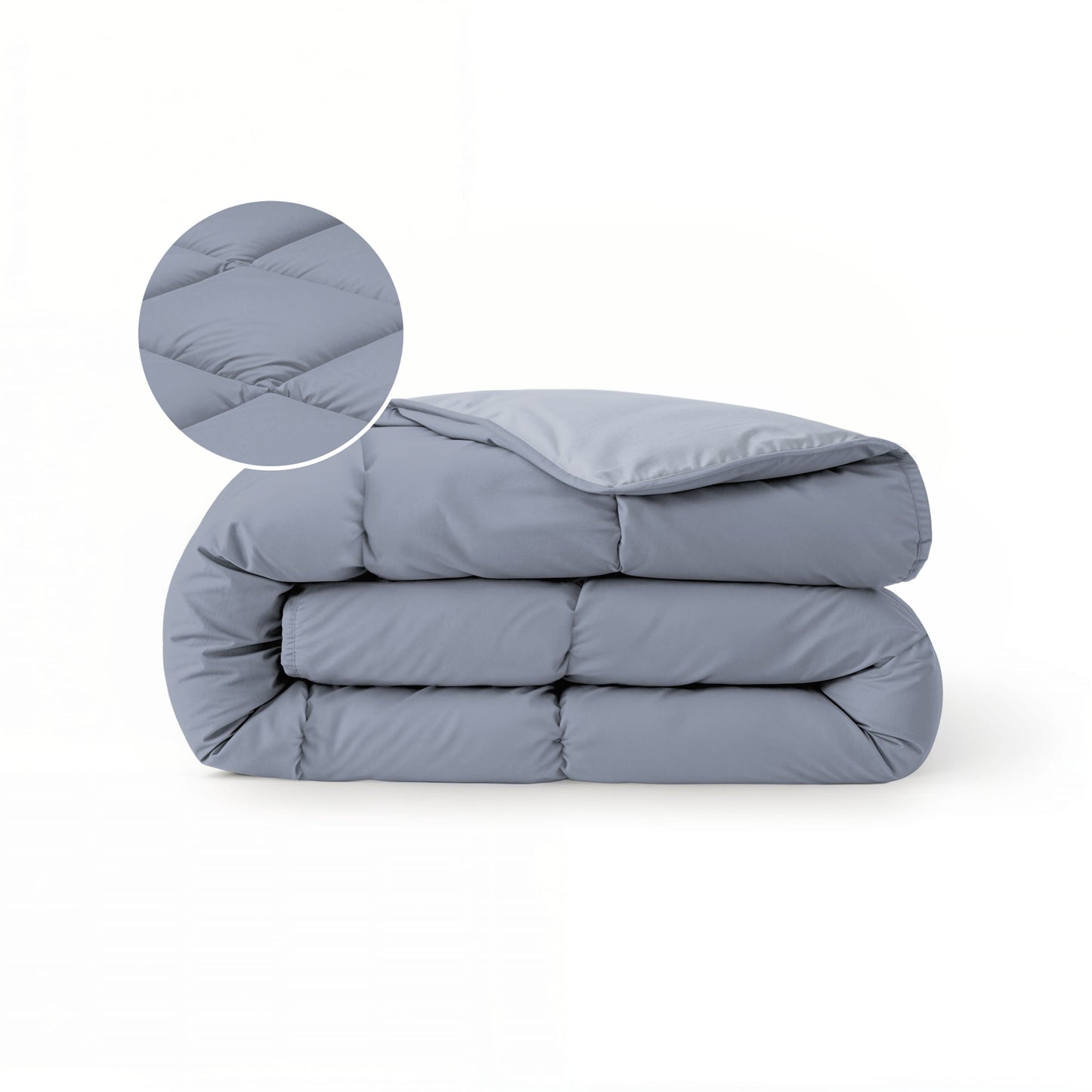 Couette d'été Zelesta Comfort Duo - Bleu Glacé & Bleu Doux