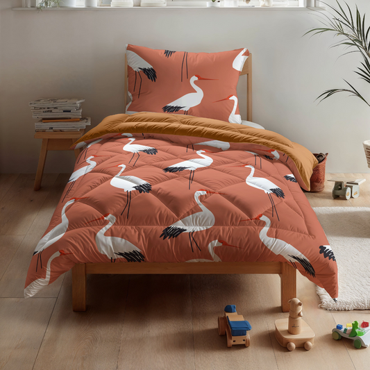 Zelesta Pure Kids Cotton Couette - Terra Crane