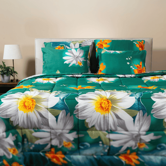 Zelesta Comfort Design Couette - Fleurs de printemps