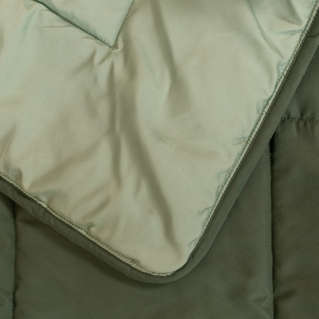 Zelesta Comfort Kids Duvet - Light Green & Dark Green