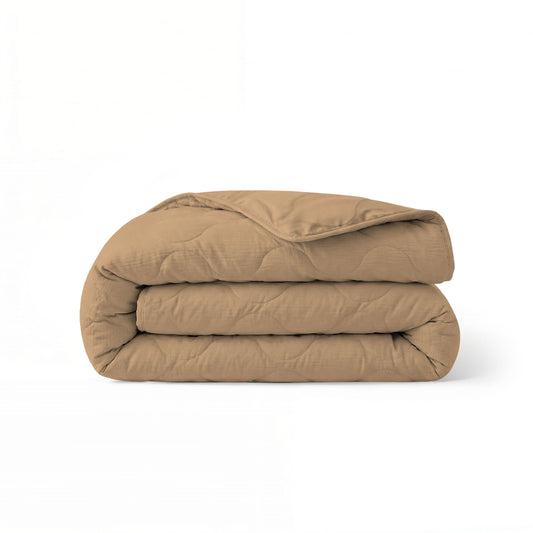 Zelesta Special Muslin Couette Été - Beige doux chaud