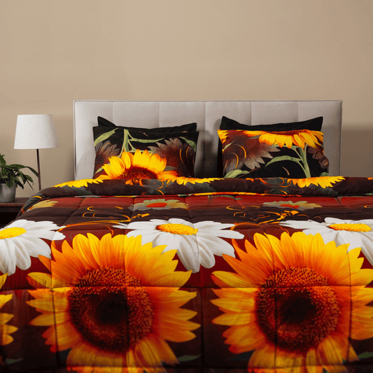 Zelesta Comfort Design Couette Été - Fleurs d'été