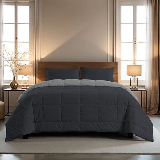 Zelesta Comfort Duo Taie d'oreiller - Noir doux