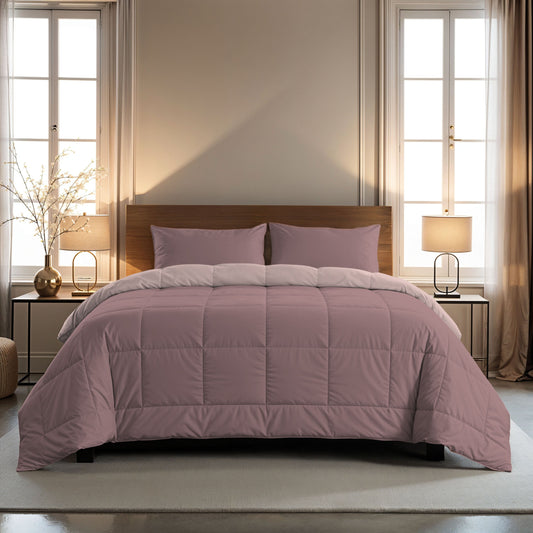 Zelesta Comfort Duo Taie d'oreiller - Rose poussiéreux