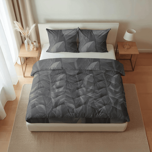 Zelesta Pure Design Cotton Couette - Cygne noir