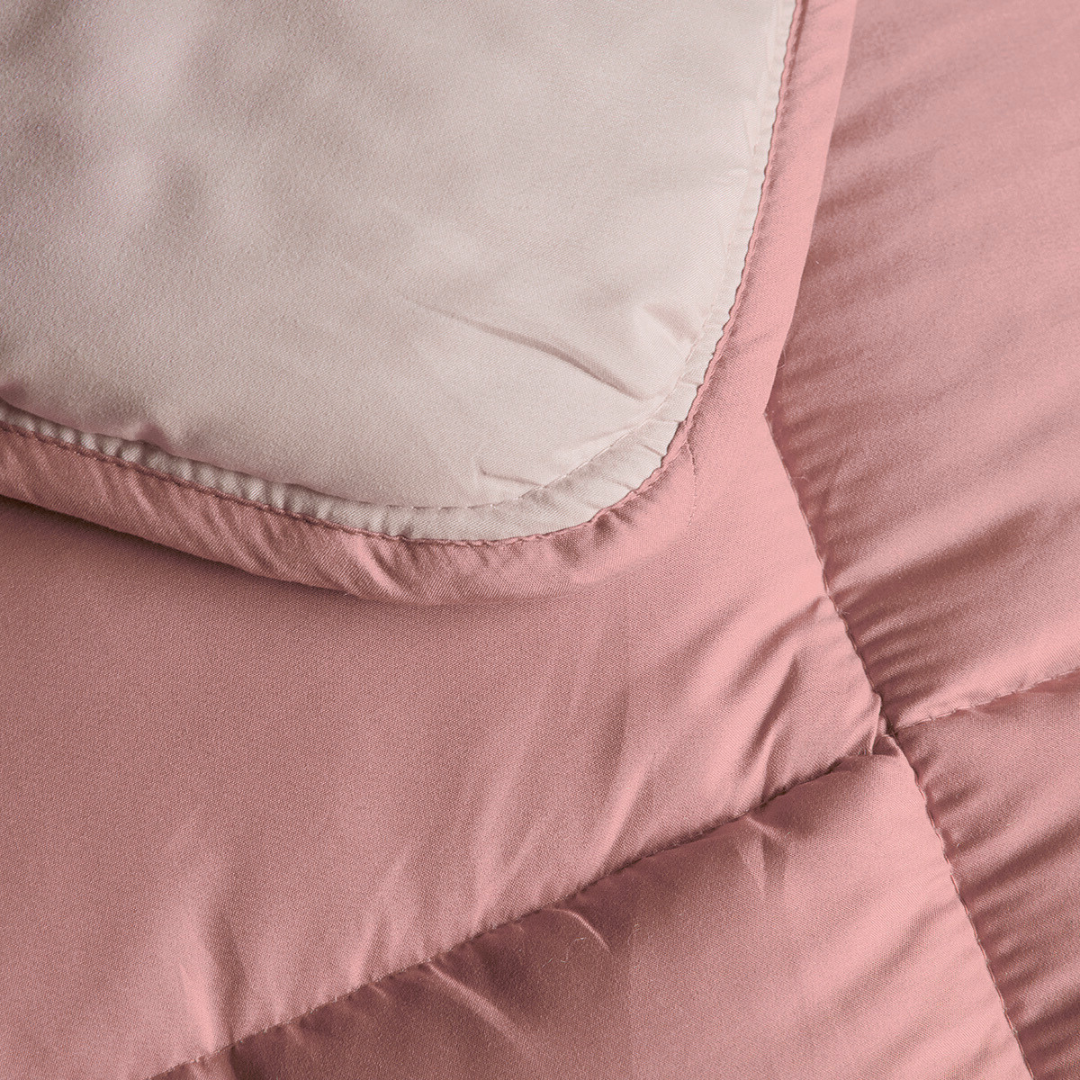Zelesta Comfort Kids Duvet - Peach Pink & Dusty Pink