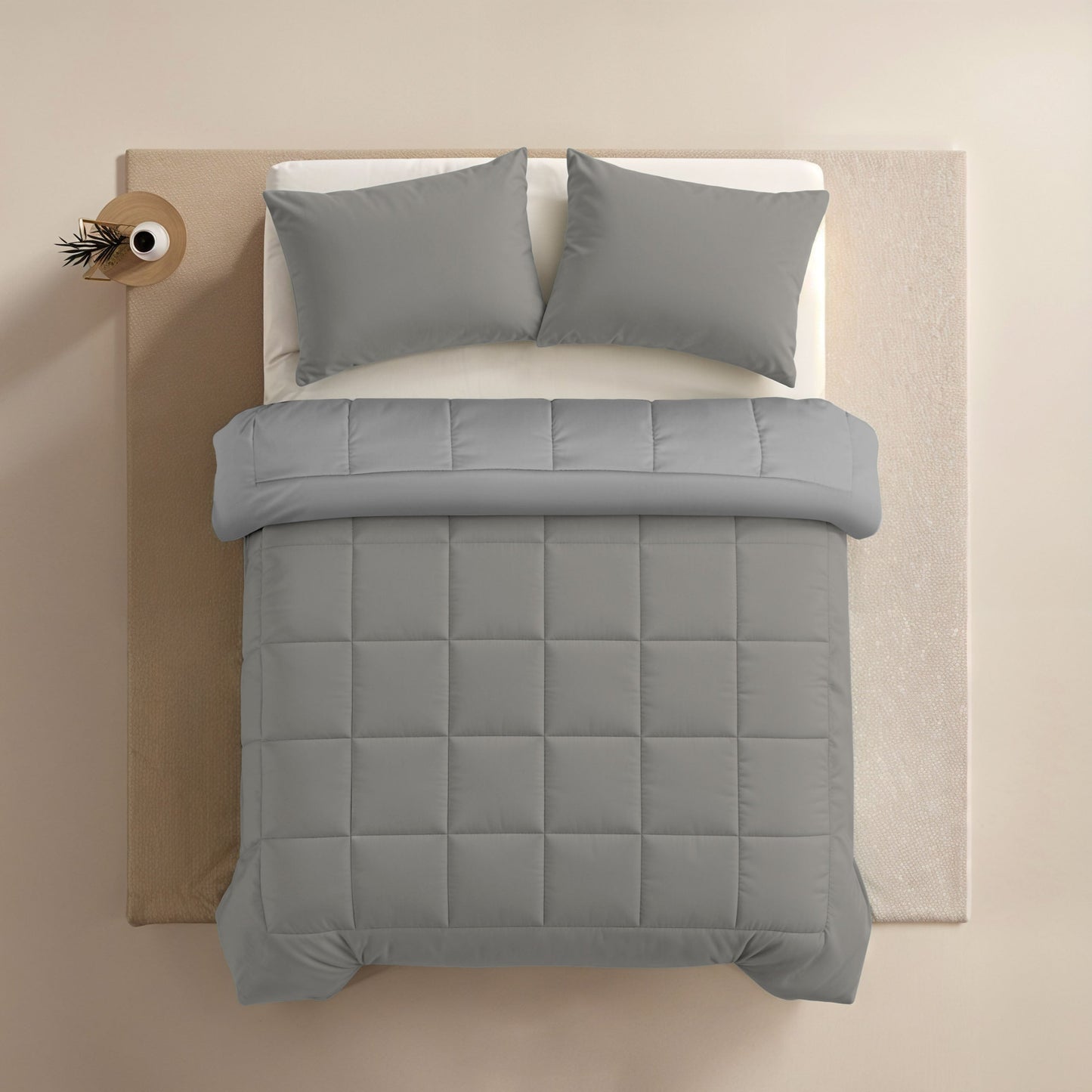 Zelesta Comfort Duo Pillowcase - Grey