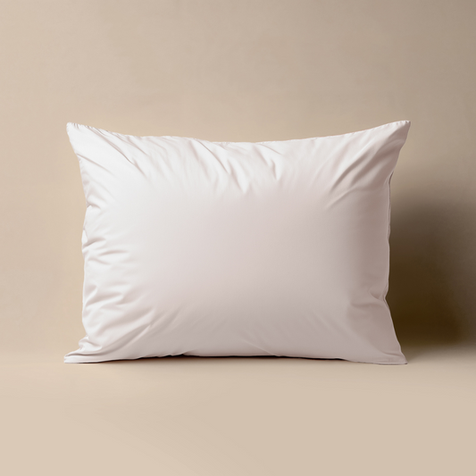 Zelesta Deluxe Percale Cotton Taies d'oreiller Lot de 2 - Crème