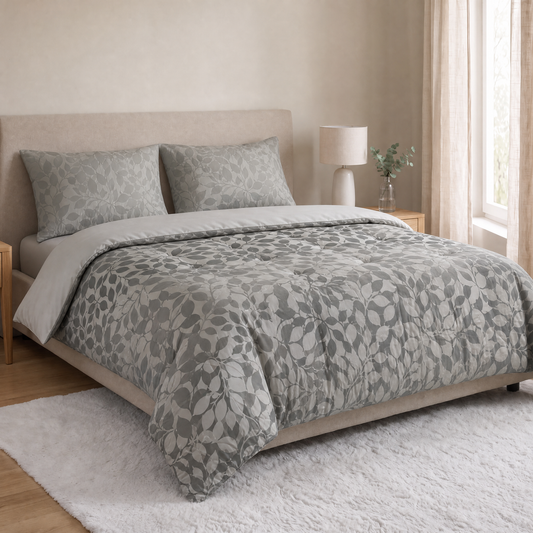 Zelesta Everyday Design Taies d'Oreiller - Set de 2 - Silver Wilderness