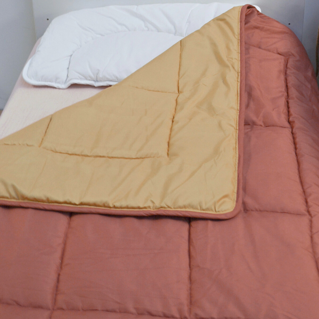 Zelesta Comfort Kids Duvet - Sand Beige & Terracotta