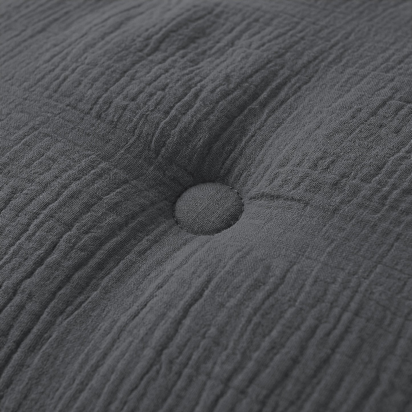 Zelesta Deluxe Cotton Muslin Duvet - Anthracite