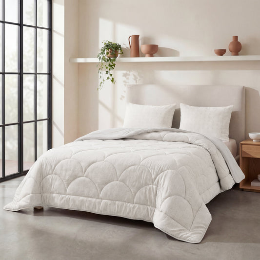 Zelesta Special Flannel Luxe Couette - Crème