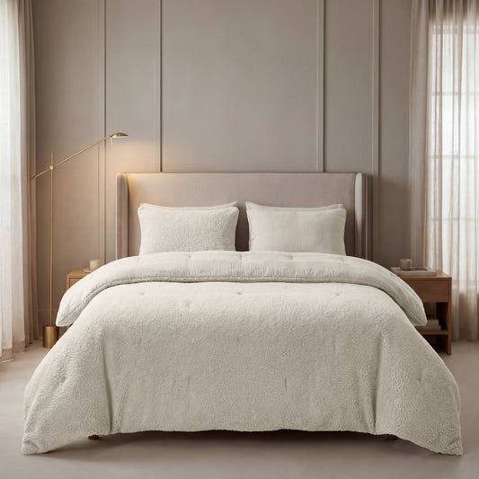 Zelesta Special Teddy Cotton Muslin Couette - Beige