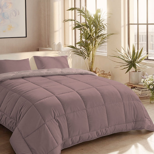 Zelesta Comfort Duo Couette Été - Rose poudré & Rose clair
