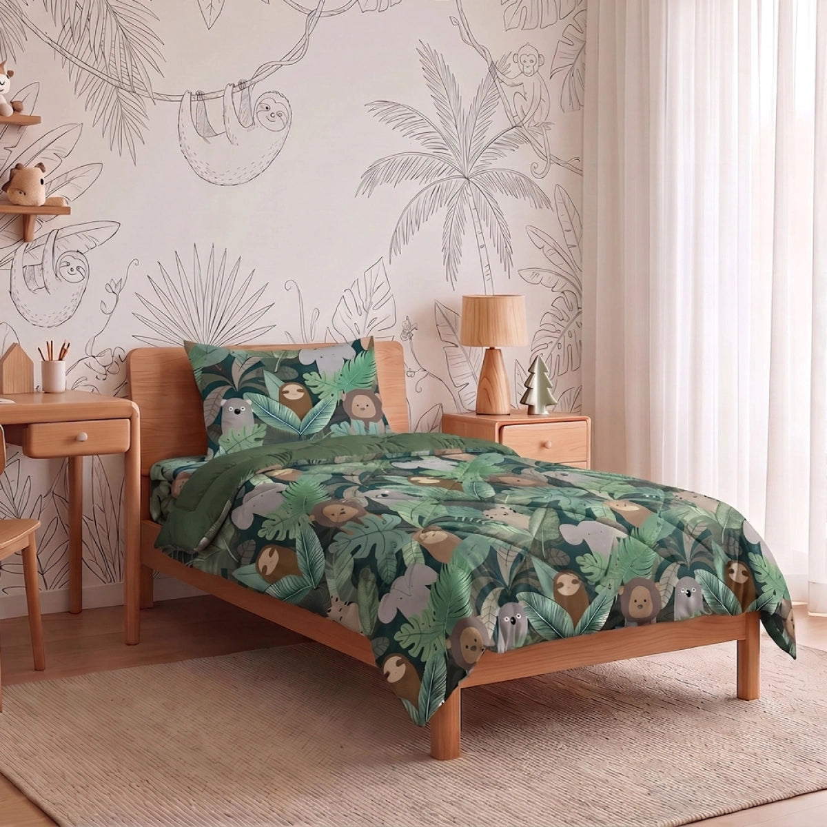 Zelesta Comfort Kids Couette - Fantaisie Jungle
