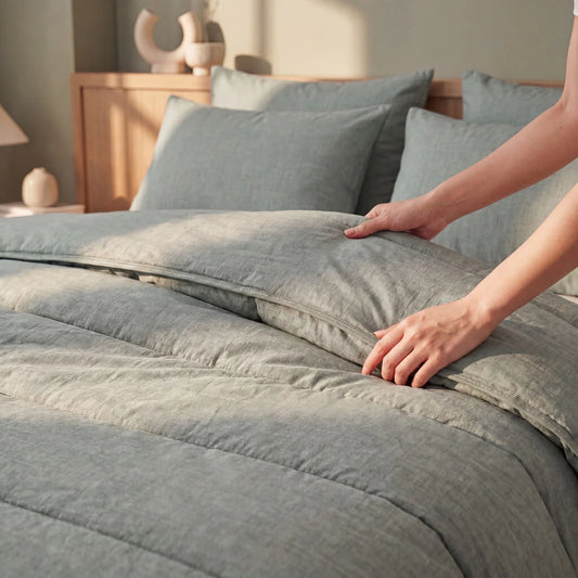 Zelesta Comfort Structure Summerduvet - Green