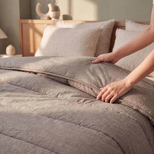 Zelesta Comfort Structure Summerduvet - Anthracite