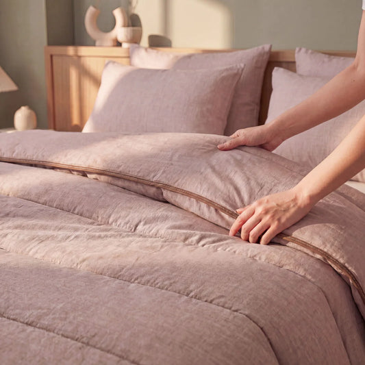 Zelesta Comfort Structure Summerduvet - Taupe