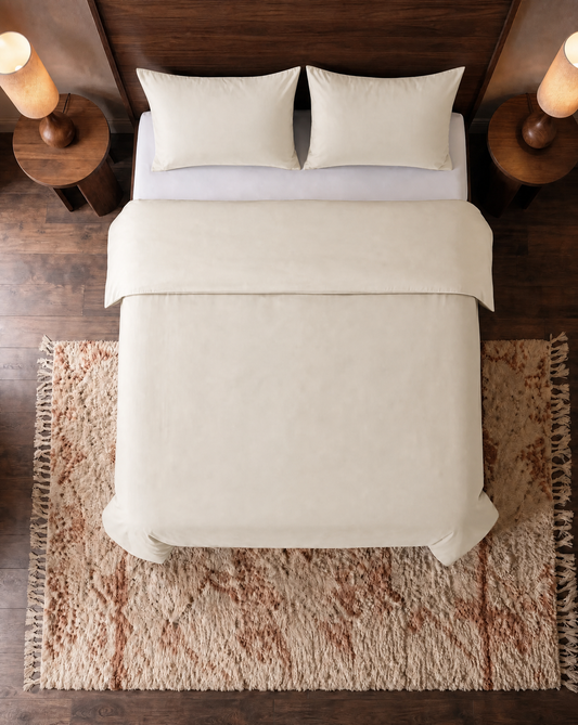 Zelesta Pure Uni Seamless Cotton Duvet - Cloud Dancer