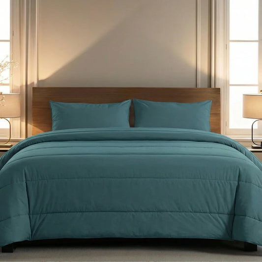 Zelesta Comfort Uni Couette Été - Vert mer