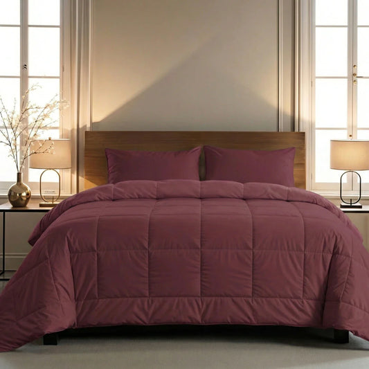 Zelesta Pure Uni Cotton Couette - Bordeaux