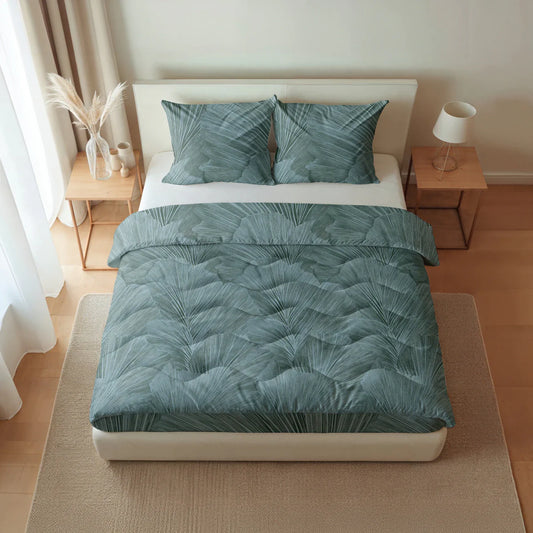 Couette en coton Zelesta Pure Design - Vert botanique