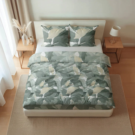 Zelesta Pure Design Cotton Couette - Vert forêt