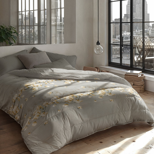 Zelesta Everyday Design Couette - Fleur blanche