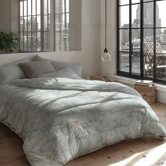 Zelesta Everyday Design Couette Été - Aqua Forest