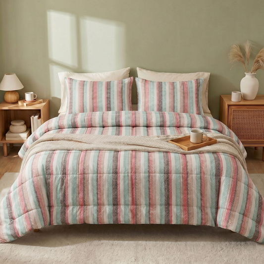 Zelesta Comfort Design Couette Été - Ambiance vintage