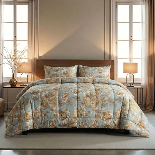 Zelesta Comfort Design 4-Season Duvet - Botanic Chic image