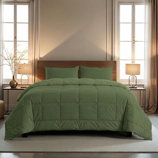 Zelesta Comfort Uni Couette - Vert sauge
