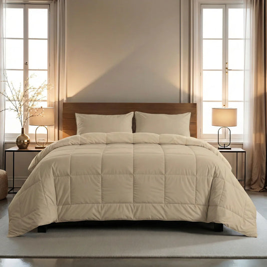 Zelesta Comfort Uni Couette - Sable chaud