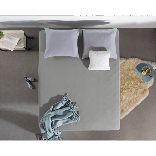 Zelesta Single Jersey Fitted Sheet Grey image