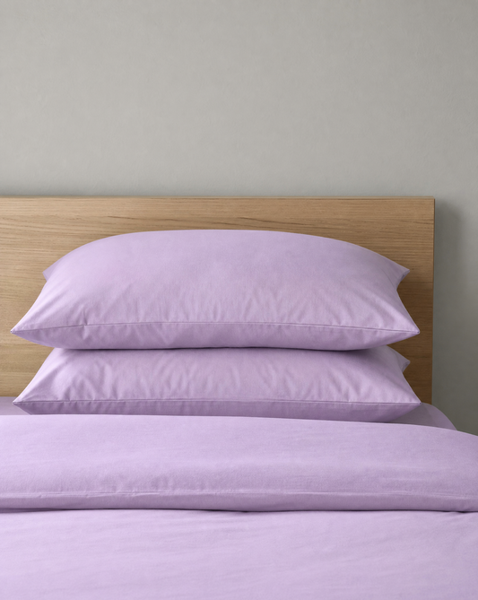 Zelesta Everyday Uni Pillowcase Set Of 2 - Lilac