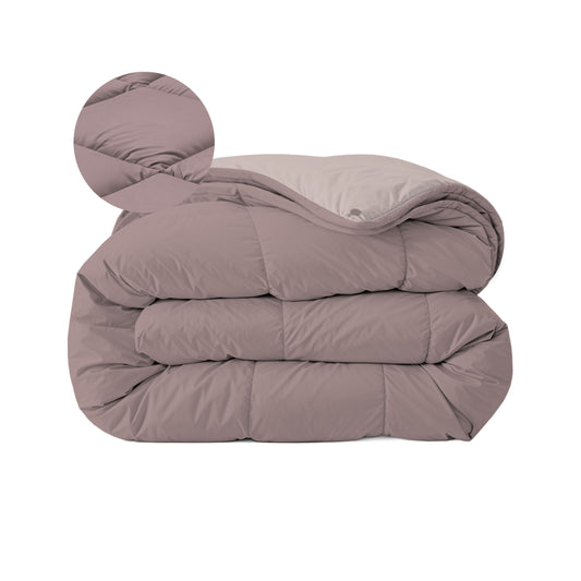 Zelesta Comfort Duo Couette 4 Saisons - Rose & Rose Clair