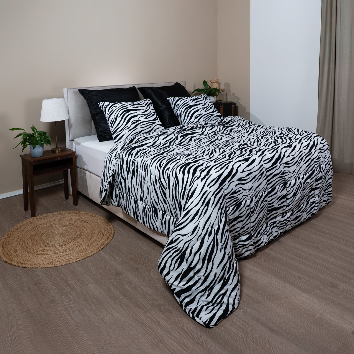 Zelesta Comfort Design Duvet - Zebra Skin