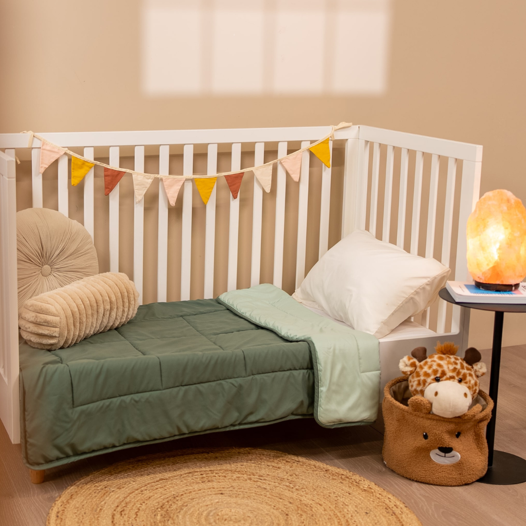 Zelesta Comfort Kids Duvet - Light Green & Dark Green