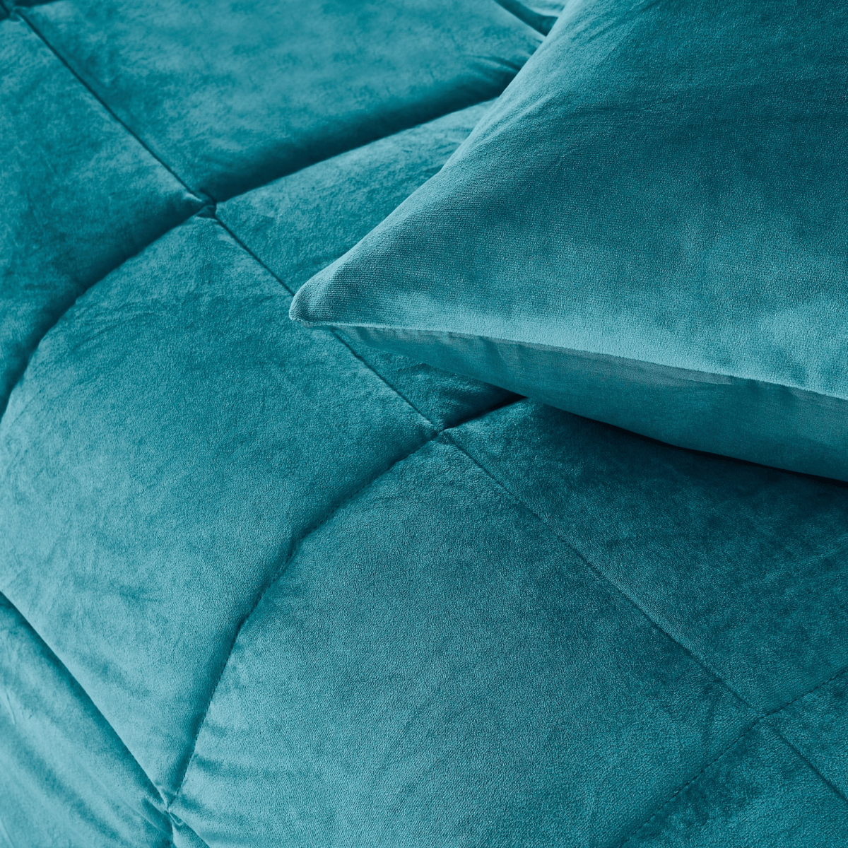 Zelesta Spécial Velvet Couette - Pétrole