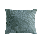 Ensemble de 2 taies d'oreiller en coton Zelesta Pure Design - Vert botanique