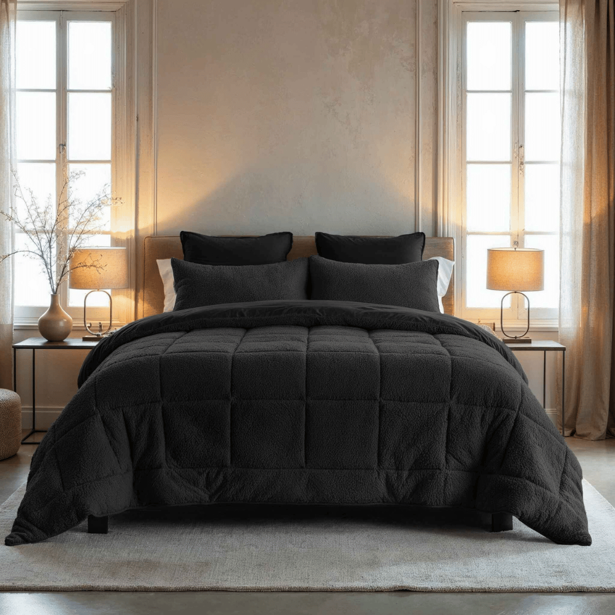 Zelesta Teddybed - Anthracite