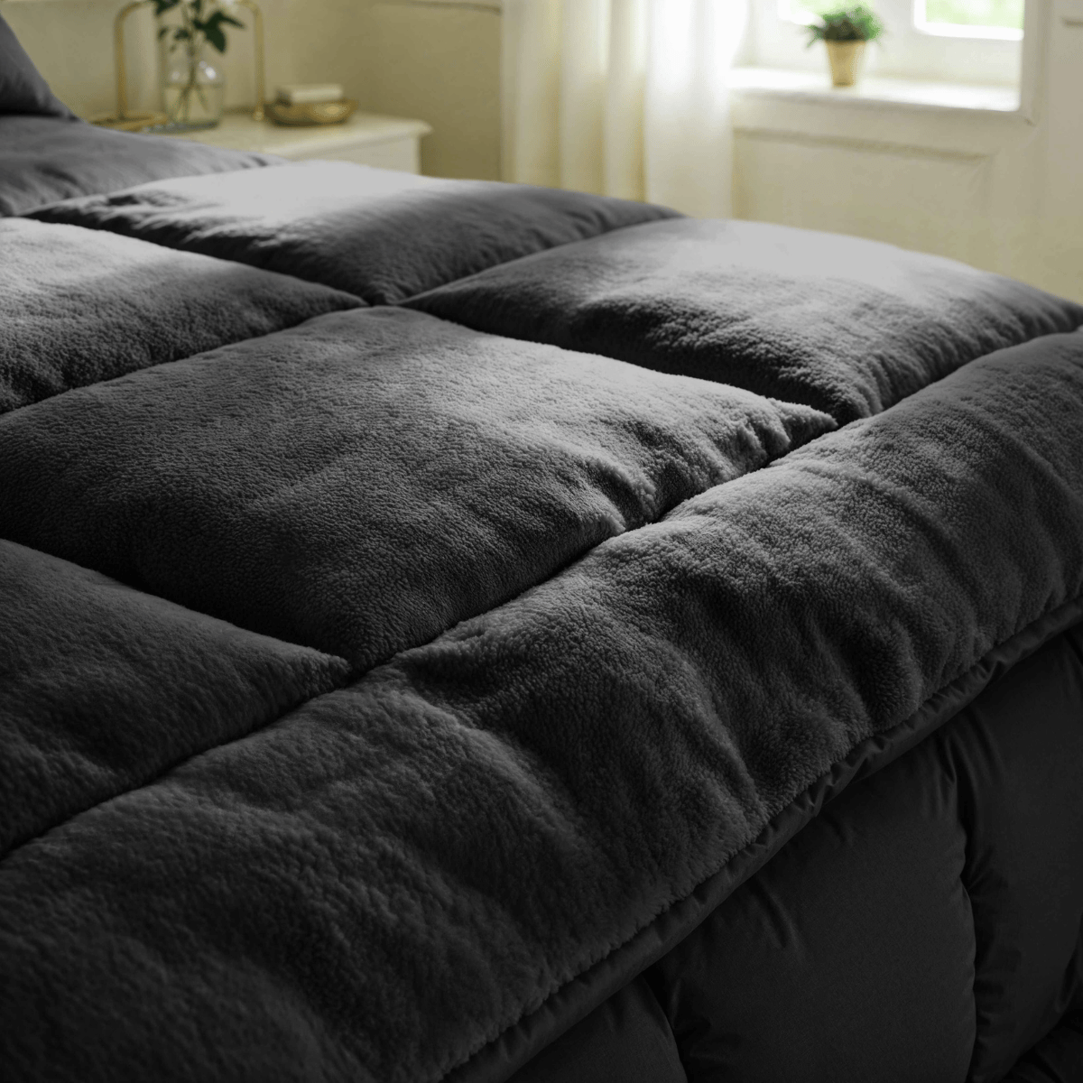 Zelesta Teddybed - Anthracite