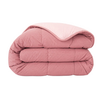 Zelesta Comfort Structure Seersucker Couette - Rose & Rose Clair