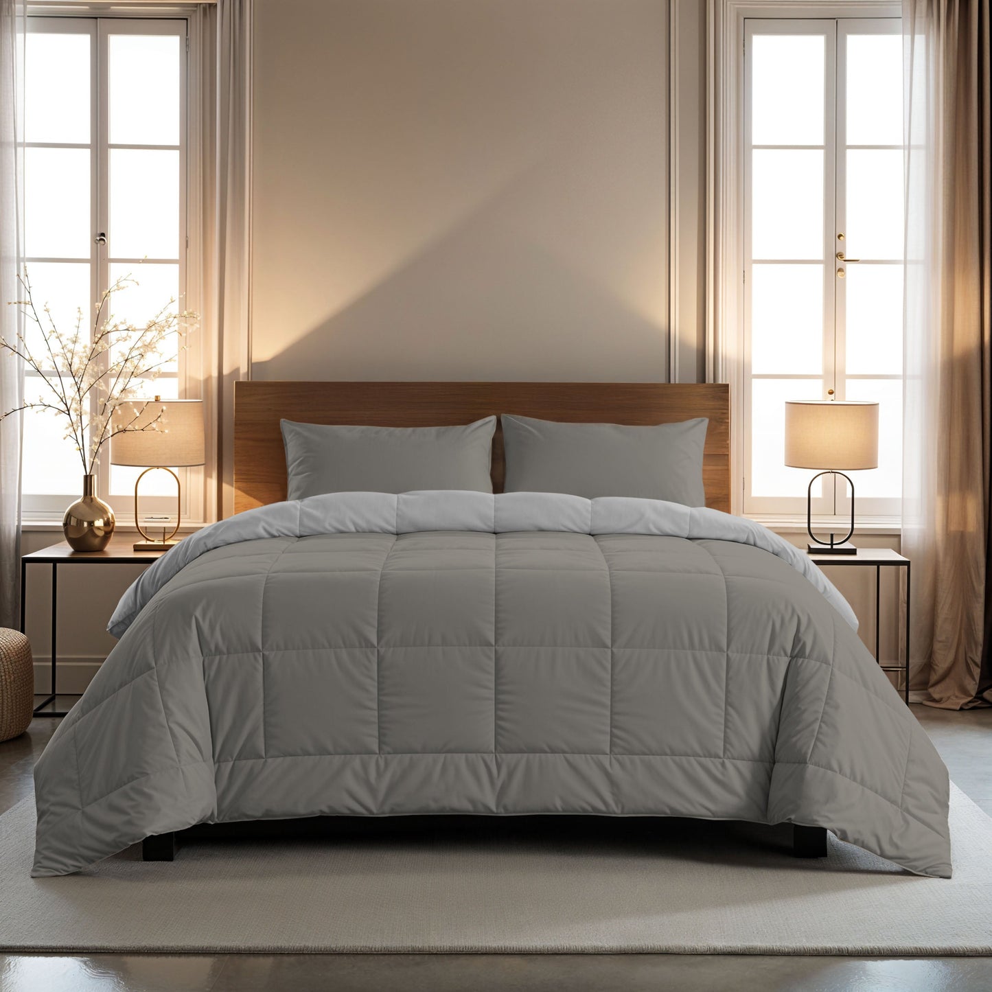 Zelesta Comfort Duo Pillowcase - Grey
