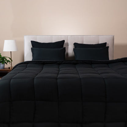 Zelesta Wonderbed 4 Saisons Double - Noir