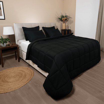 Zelesta Wonderbed 4 Saisons Double - Noir