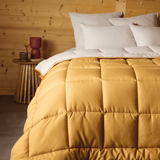 Zelesta Everyday Duo Summer Duvet - Ochre & Linen