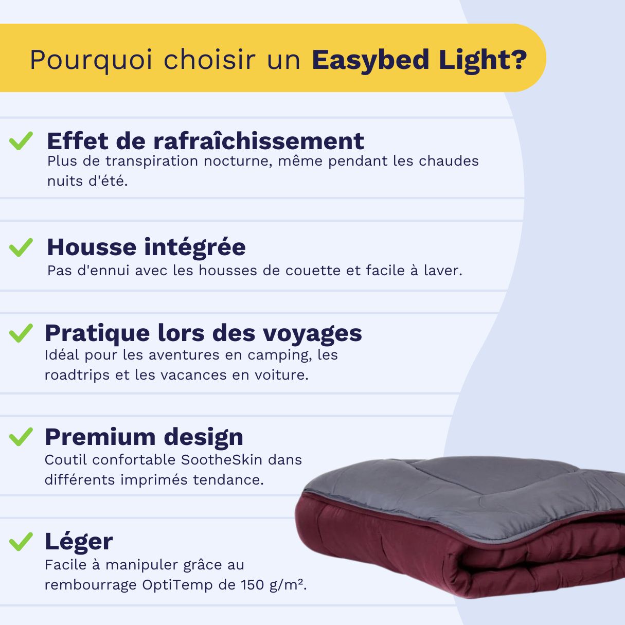 Zelesta Easybed Light - Violet & Anthracite