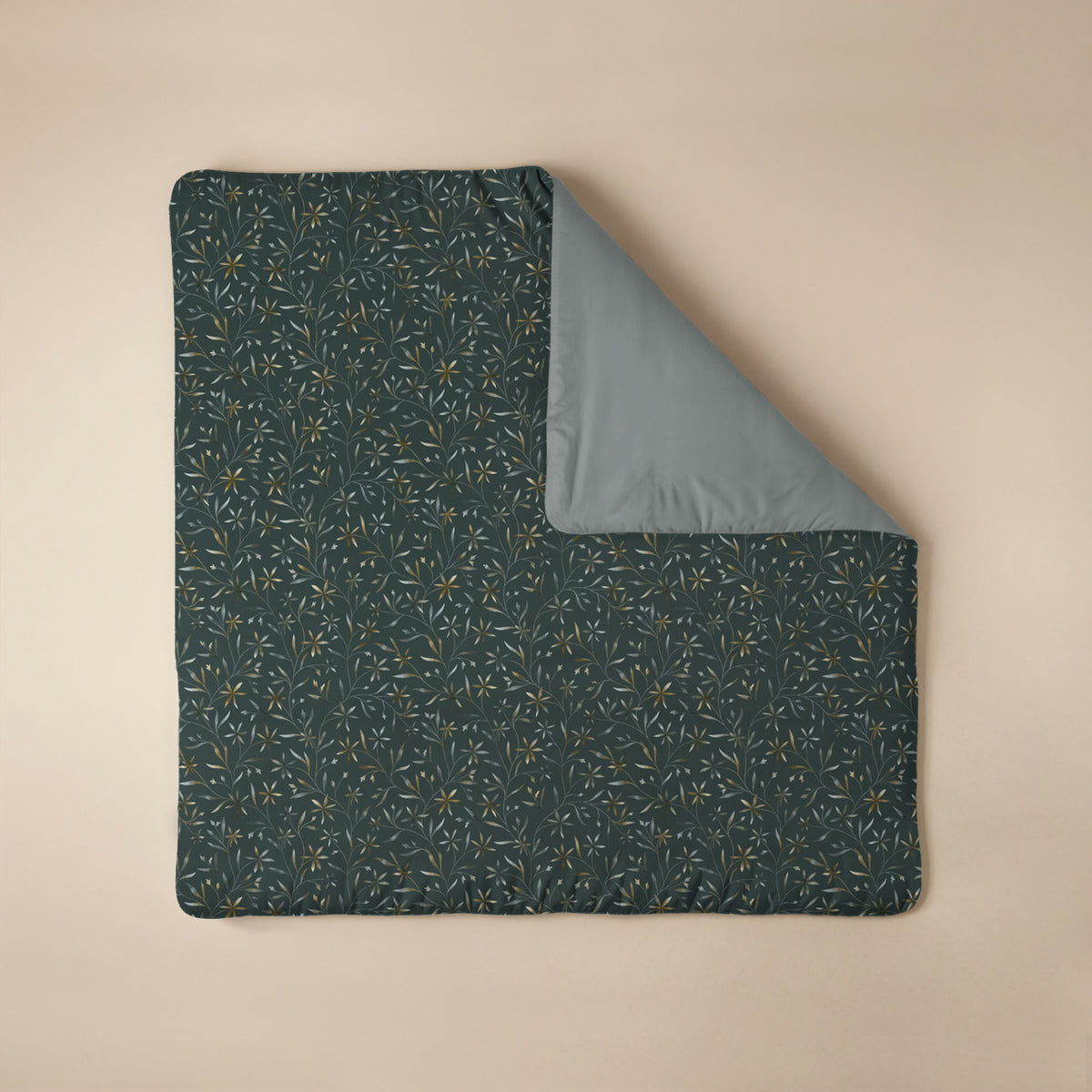 Couette Zelesta Comfort Design Sans Coutures - Delicate Floral Green