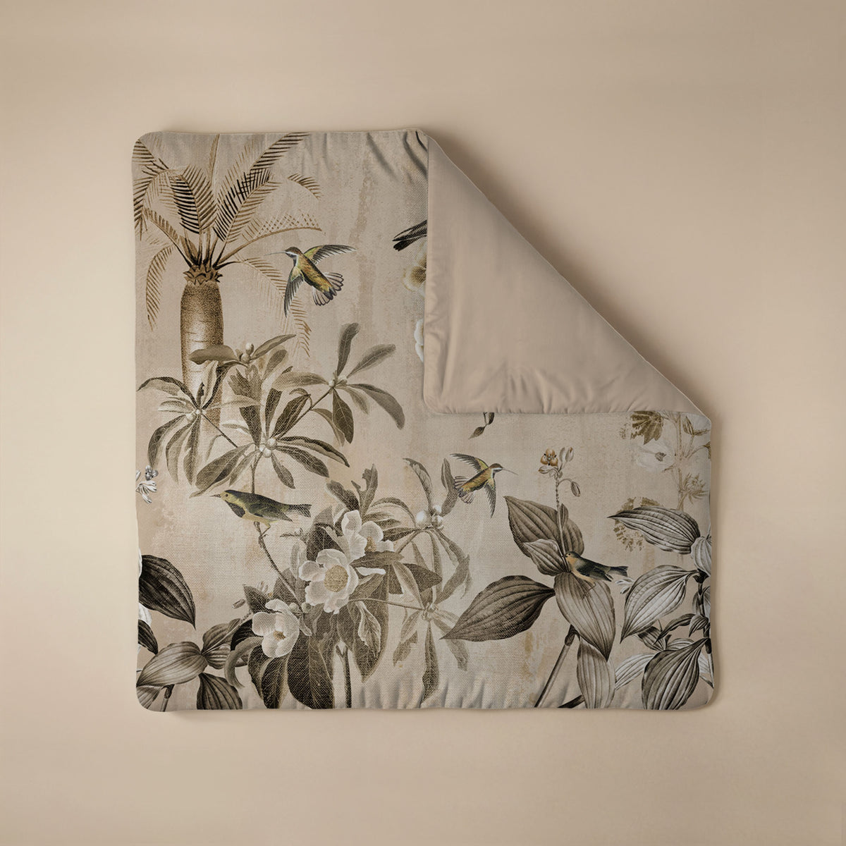 Couette Zelesta Comfort Design Sans Coutures - Vintage Birds Sand